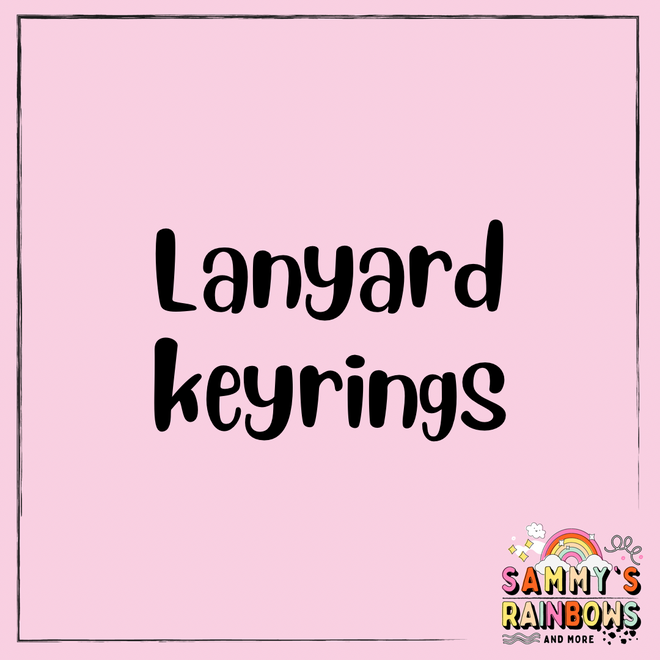 Lanyard keyrings