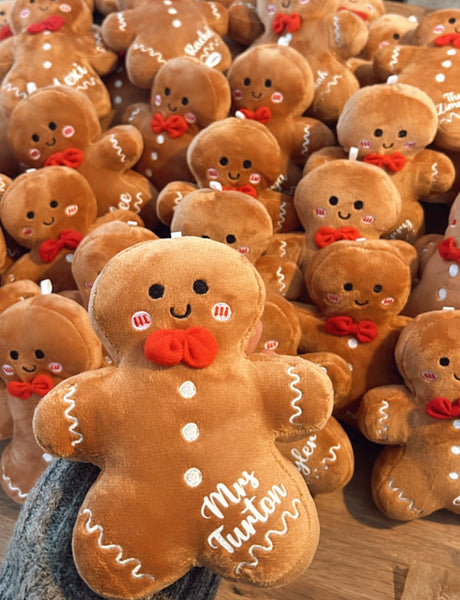 Personalised hanging gingerbread decoration