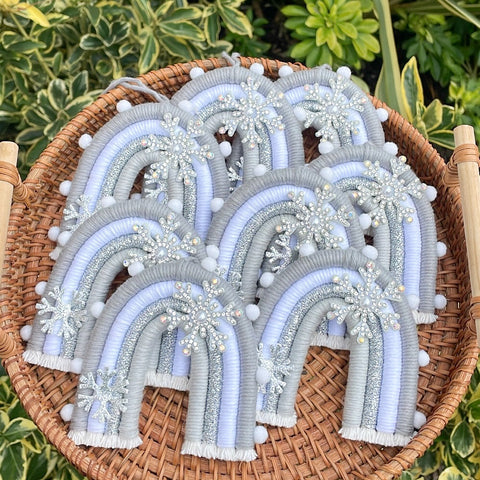 Snowflake mini rainbow