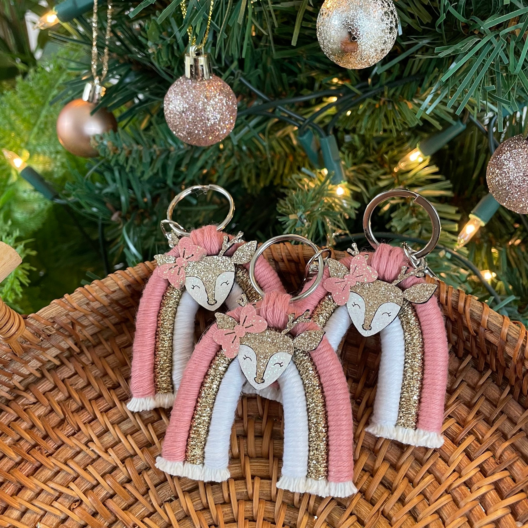 Reindeer keyring