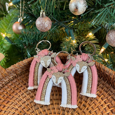 Reindeer keyring