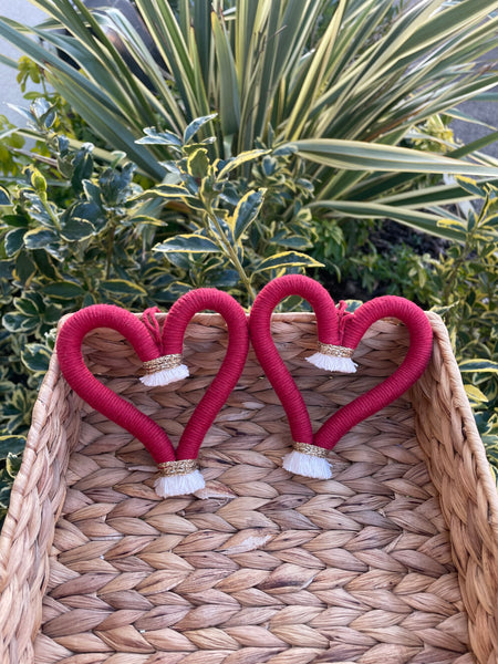 Large hanging heart