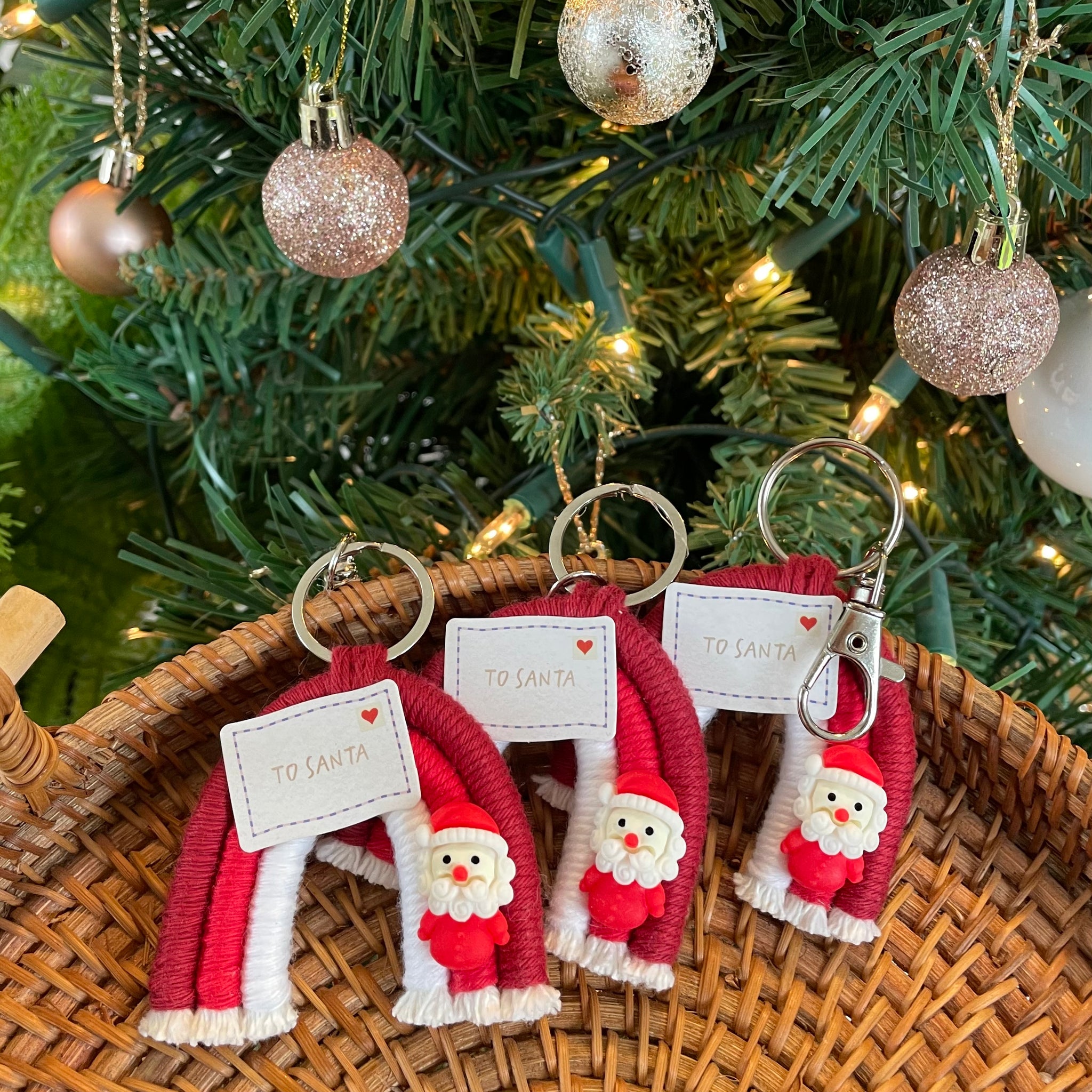 Santa keyring