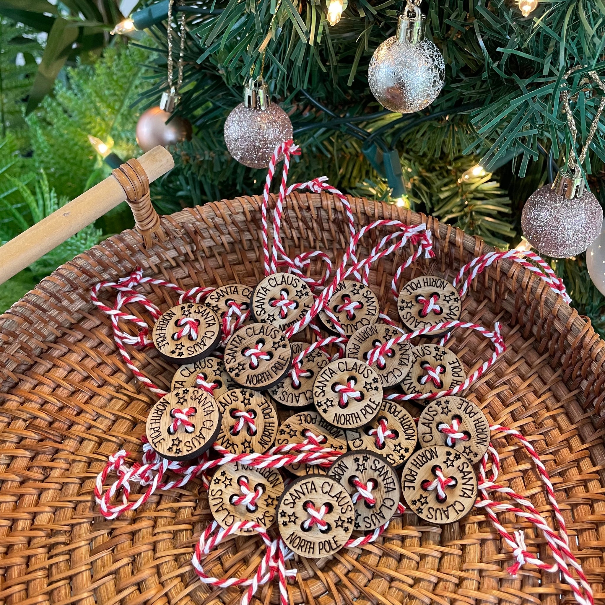 Santa’s lost button