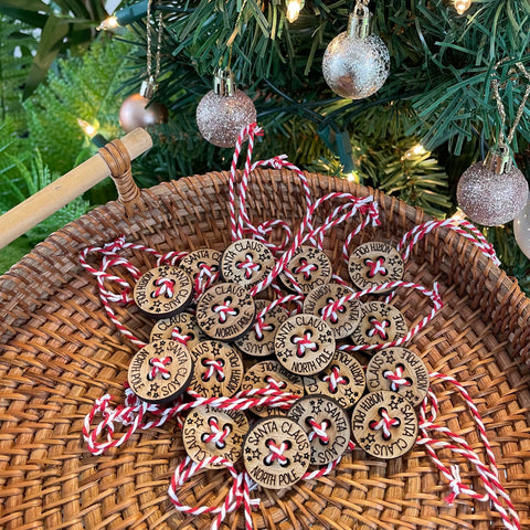 Santa’s lost button