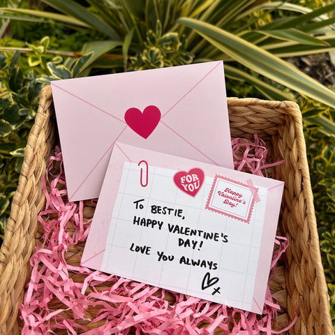 Add a free gift message card to your order!