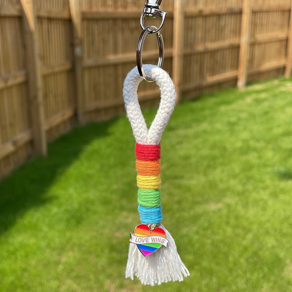 Rope keyring