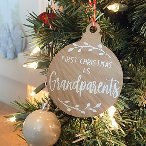 Grandparents bauble