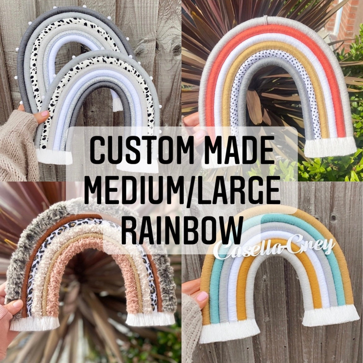 Custom made medium/large rainbow